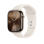 Original Apple curea sport pentru Apple ceas Ultra 49mm / 46mm / 45mm / 44mm / 42mm - M/L - stea alb