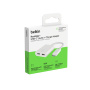 BELKIN Adaptor audio și încărcare RockStar - 2x USB-C la USB-C - alb