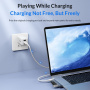 Hub ORICO AH-W13 3 în 1 - 2x USB-A 2.0 / USB-A 3.0 la USB-C - gri