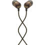 Căști House of Marley Smile Jamaica cu conector jack de 3,5 mm - maro închis