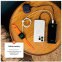 FIXED Zen2 20 powerbank cu porturi USB-C \/ 2x USB-A - 20.000 mAh - negru
