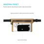 FIXED Dry Belt husă impermeabilă cu curea pentru iPhone - maro