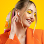 Căști wireless Niceboy HIVE Beans Pop - alb