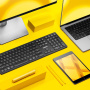 Tastatură wireless Niceboy Office K30 - CZ/SK - negru