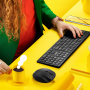 Tastatură wireless Niceboy Office K30 - CZ/SK - negru