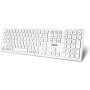 Tastatură wireless Niceboy Office K30 - CZ/SK - albă