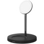 BELKIN Boost Charge Pro 2-în-1 Suport magnetic de încărcare wireless pentru iPhone / AirPods - 15W - Negru