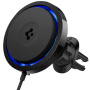 Suport auto magnetic Spigen OneTap Pro 3 Cryomax pentru grila de ventilație cu încărcare wireless pentru iPhone - negru