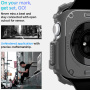 Spigen Rugged Armor husă super rezistentă pentru Apple Watch 46mm - gri închis