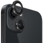 Sticlă NORTHJO cu ramă metalică pentru protecția lentilelor camerei spate pentru iPhone 14 / 14 Plus - negru