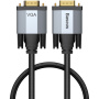 Baseus cablu de conectare împletit VGA male / VGA male - 1 m - negru