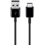 Cablu de date și încărcare Original Samsung - USB-A la USB-C - ambalaj ecologic - 1,5 m - negru