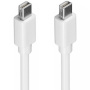 Cablu de conectare Thunderbolt (MDP / MDP) pentru MacBook - 1,8m - alb