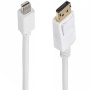 Cablu de conectare Thunderbolt / Display Port pentru MacBook - 1,8 m - alb