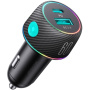 Încărcător auto JOYROOM CCN01 cu porturi USB-C / USB-A - 60W - negru