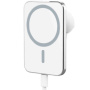 încărcător fără fir de 15W în mașină, cu suport MagSafe pentru iPhone - alb