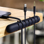 Organizer silicon cabluri UGREEN - negru