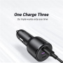 Încărcător auto UGREEN cu 2 porturi USB-C / USB-A - 65W - negru