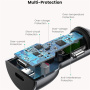 Încărcător auto UGREEN cu 2 porturi USB-C - 30W - gri