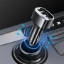 Încărcător auto Yesido Y47 cu porturi USB-C / 2x USB-A - 49W - negru