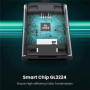 Adaptor UGREEN 2-în-1 cu cititor de carduri - slot pentru card SD / TF la USB-A - gri închis