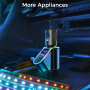 Încărcător auto JOYROOM CL21 cu porturi 2x USB-C / USB-A și splitter pentru priza de brichetă - 150W - negru