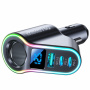 Încărcător auto JOYROOM CL21 cu porturi 2x USB-C / USB-A și splitter pentru priza de brichetă - 150W - negru