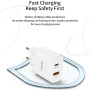 Set adaptor Yesido YC47 cu porturi USB-C / USB-A și cablu USB-C la Lightning - 20W - 1 m - negru