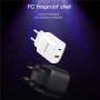Set adaptor Yesido YC47 cu porturi USB-C / USB-A și cablu USB-C la Lightning - 20W - 1 m - negru