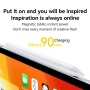 Yesido ST18 stilou magnetic cu încărcare wireless - alb