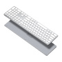 Tastatură Bluetooth wireless DUX DUCIS cu secțiune numerică - argintiu