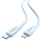 Cablu de încărcare și date USAMS US-SJ717 - USB-C la Lightning - 1 m - alb