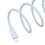 Cablu de încărcare și date USAMS US-SJ717 - USB-C la Lightning - 1 m - alb