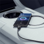 Cablu de încărcare și date ESSAGER ES-X46 împletit - USB-A la USB-C - 2 m - albastru