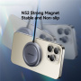 Încărcător wireless ESSAGER ES-WC11 Qi2 MagSafe pentru iPhone / AirPods - 15W - gri închis