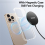 Încărcător wireless ESSAGER ES-WC19 MagSafe cu iluminare pentru iPhone / AirPods - 15W - negru