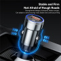Încărcător auto ESSAGER ES-CC11 cu porturi USB-C / USB-A - 54W - gri