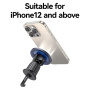 Suport auto magnetic USAMS ZJ081 pentru grila de ventilație iPhone - albastru-negru