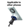 Suport auto magnetic USAMS ZJ081 pentru grila de ventilație iPhone - albastru-negru