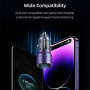 Încărcător auto USAMS US-CC176 cu porturi USB-C / USB-A - 95W - negru