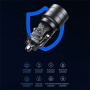 Încărcător auto USAMS US-CC176 cu porturi USB-C / USB-A - 95W - negru