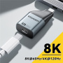 Adaptor video ESSAGER ES-OTG22 - Mini Display Port la USB-C - gri închis