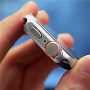Husă tip carte în stil Watch Ultra cu sticlă securizată pentru Apple Watch 46mm - roșu