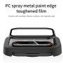 Rurihai sticlă securizată cu ramă de plastic pentru Apple Watch 42mm (Seriile 10 / 11) - negru