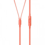 Căști originale Beats urBeats3, cu conector lightning - roșu