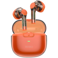 Wiwu T12 căști wireless bluetooth - portocaliu