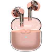 Wiwu T12 căști wireless bluetooth - ,roz