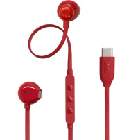 Căști JBL Tune 305C cu conector USB-C - roșu
