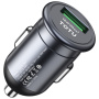Încărcător auto TOTUDESIGN DCCQ-007 cu port USB-A - 18W - gri închis