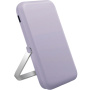 Powerbank UNIQ Hoveo MagSafe cu port USB-C - 5 000 mAh - mov